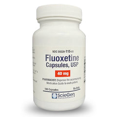 Rx Fluoxetine Capsules 40mg, 100ct