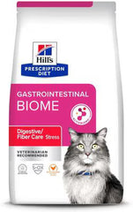 Rx Hill's Prescription Diet Gastrointestinal Biome Stress Digestive/Fiber Care with Chicken Dry Cat Food 8.5 lb bag