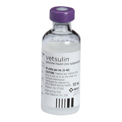 Rx Vetsulin 40 units/ml injectable x 10 ml bottle