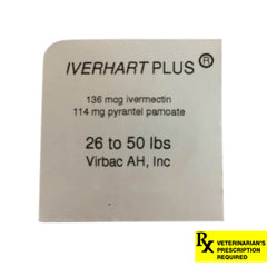 Rx Iverhart Plus 26-50lbs x 1 tablet