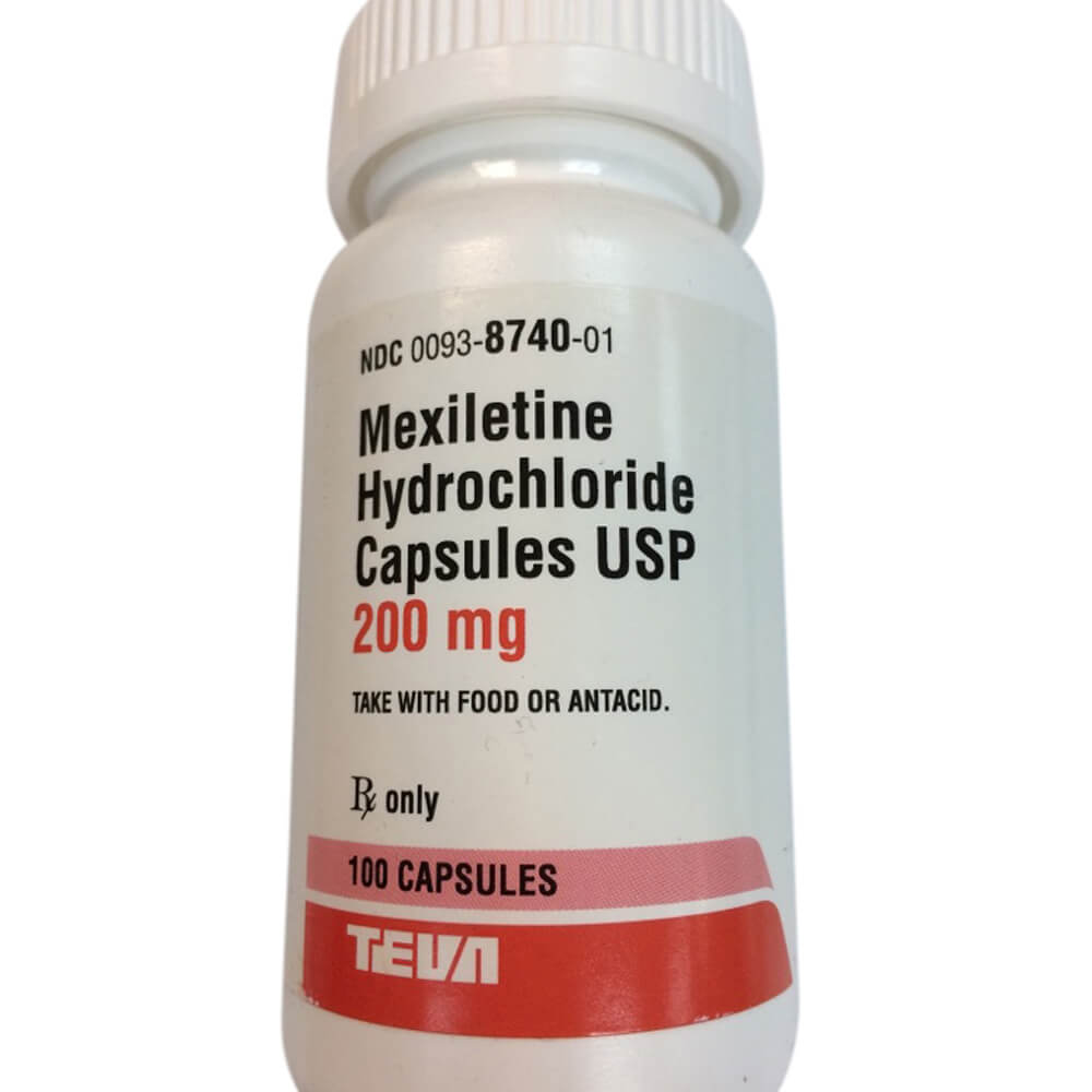 Rx Mexilitine 200mg X 100 tablets