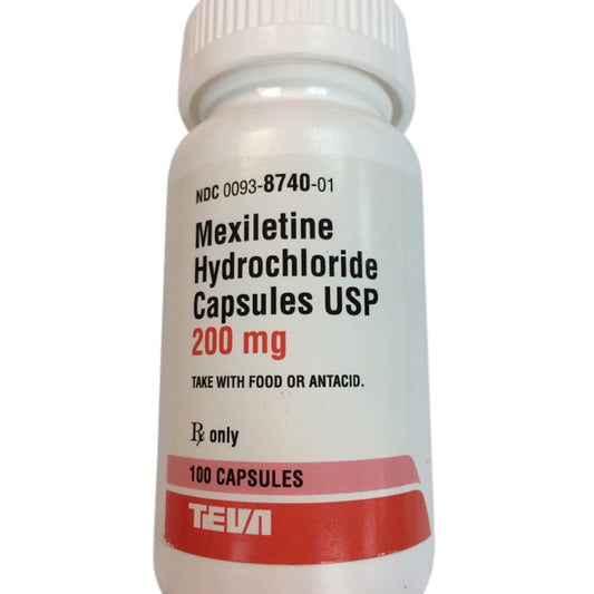 Rx Mexilitine 200mg X 100 tablets