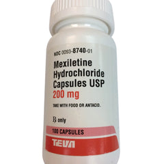 Rx Mexilitine 200mg X 100 tablets