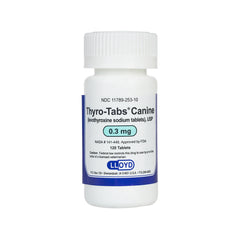 Rx Thyro-Tabs 0.3 mg X 120 tablets