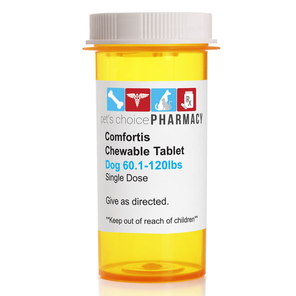 Rx Comfortis 60.1-120 رطل للكلاب × قرص واحد