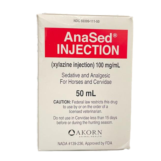 Rx AnaSed Injection, 100mg/ml x50ml bottle