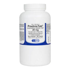 Rx PrednisTab 20 mg x 500 ct