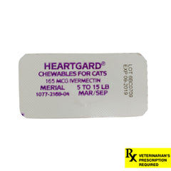 Rx Heartgard for Cats 5-15 lbs single