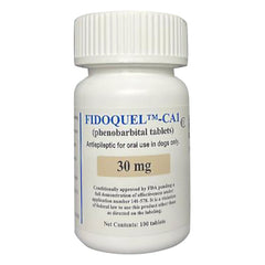 Rx Phenobarbital (Fidoquel CA1) 30mg x 100 tablets