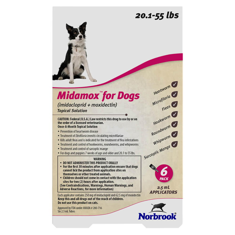 Rx Midamox Medium Dog