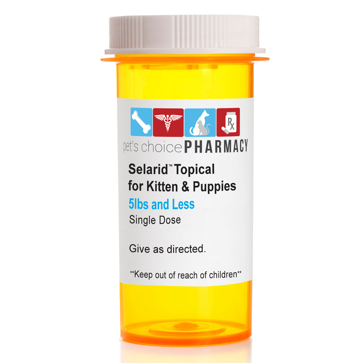 Rx Selarid canine/feline 0-5lbs x 1 month