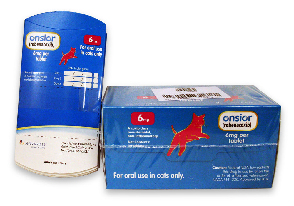 Rx Onsior 6mg x 30 tablets