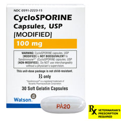 Rx Cyclosporine modified 100mg x30 capsules