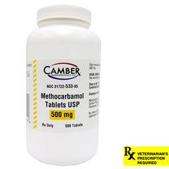 Rx Methocarbamol 500mg x 500 tablets