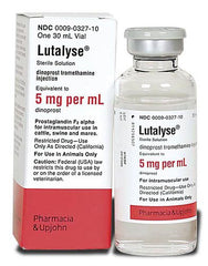 Rx Lutalyse 5mg/ml injection x 30ml bottle