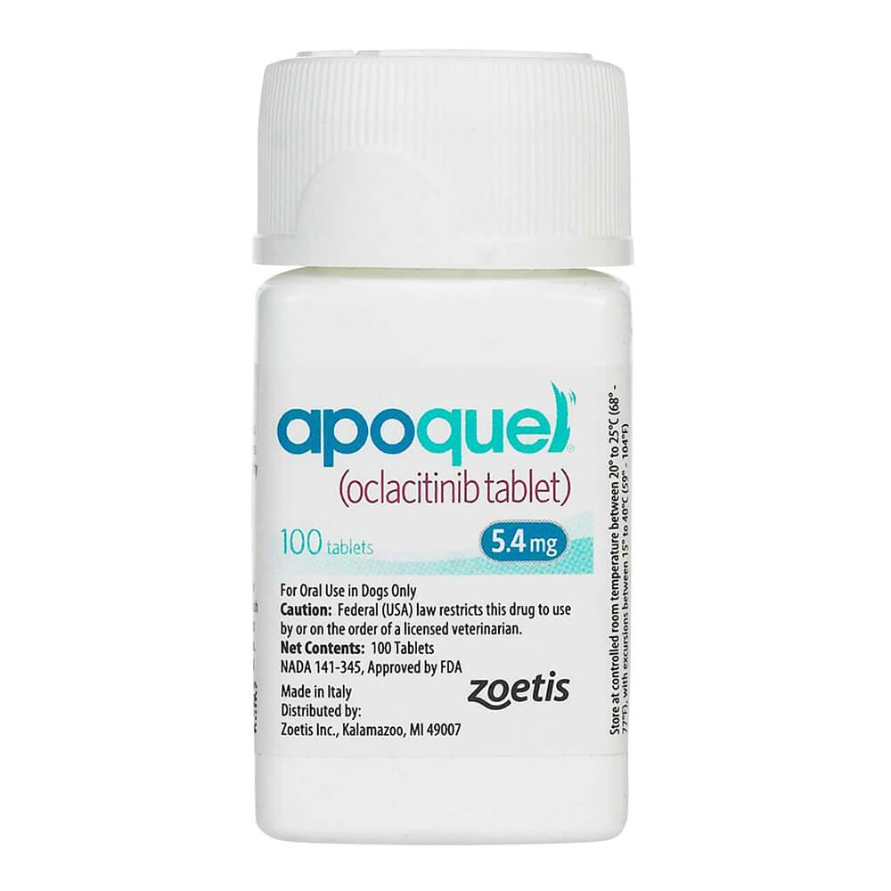 دواء أبوكويل Rx Apoquel 5.4 ملغ × 100 قرص