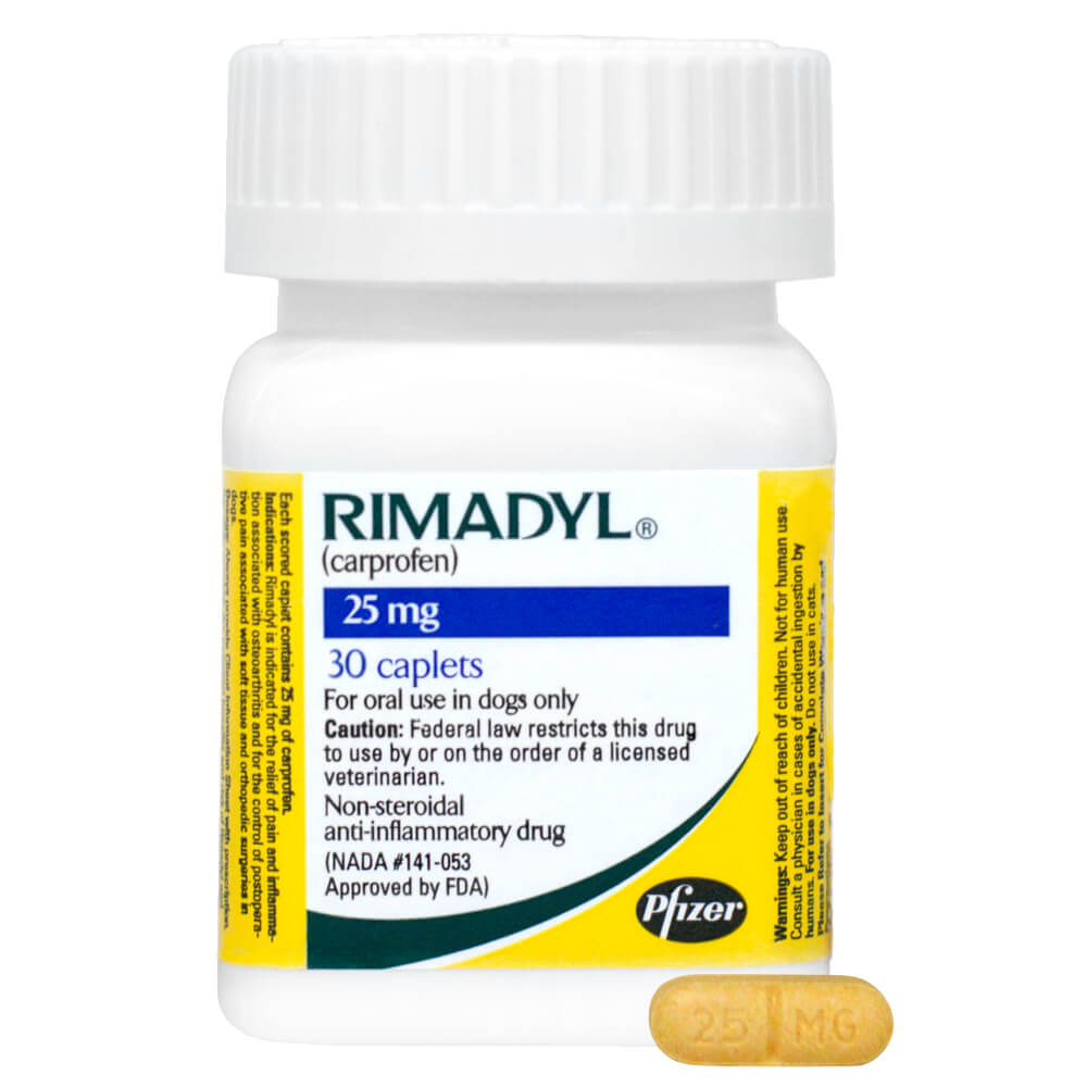 Rx Rimadyl 25mg x 30 caplets