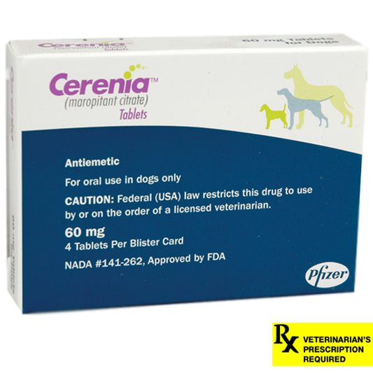 Cerenia Rx, 60 mg x 4 comprimidos