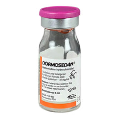 Rx Dormosedan 10 mg/ml injection x 5ml bottle