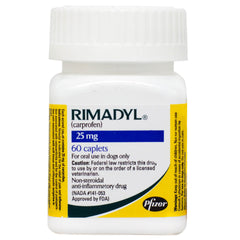 Rx Rimadyl 25mg x 60 caplets