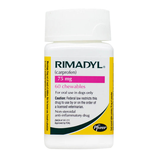 Rx Rimadyl 75mg x 60 chewable tablets