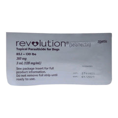 Rx Revolution canine 86-130lbs x 1 month