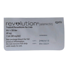 Rx Revolution feline 15.1-22lbs x 1 month