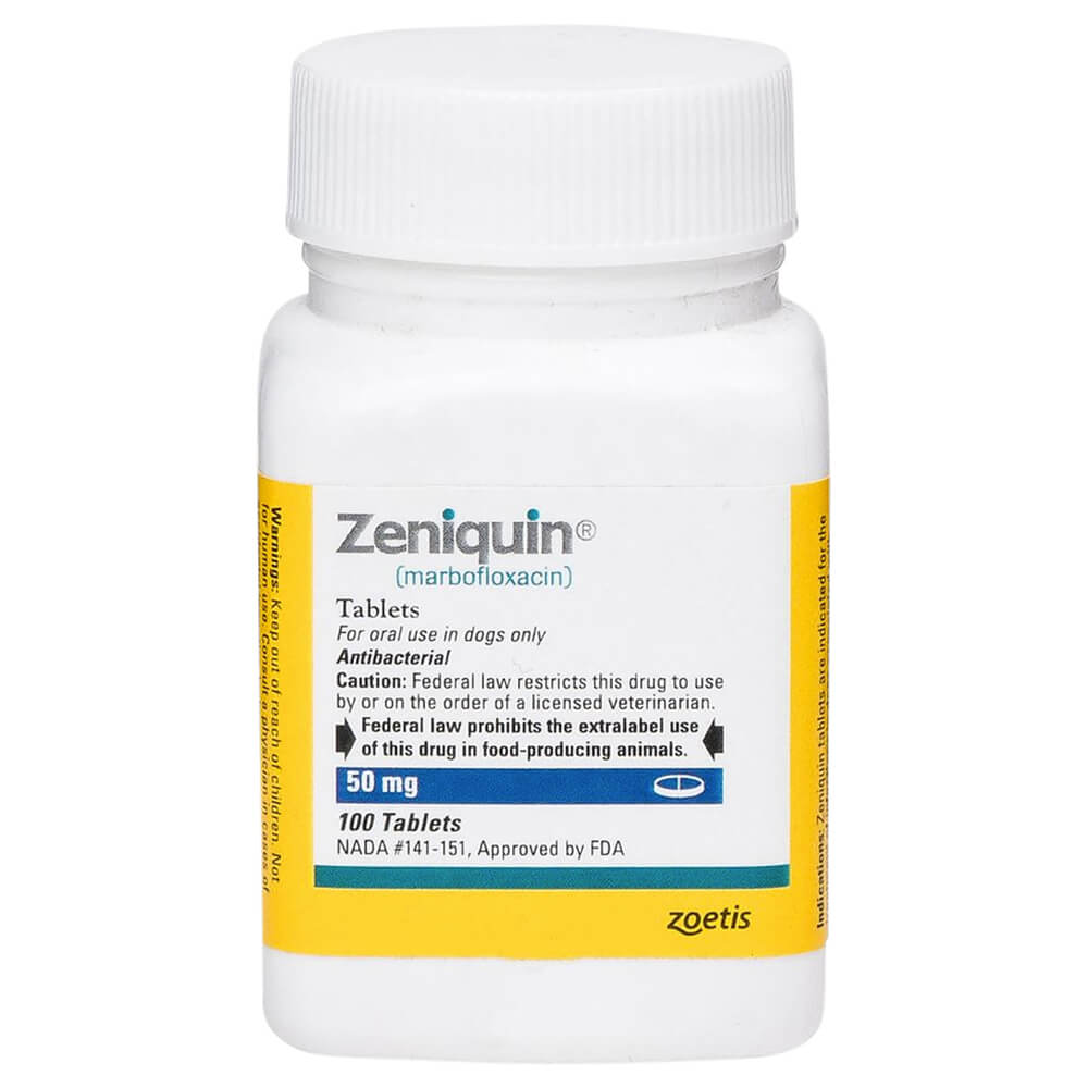Rx Zeniquin 50mg x 100 tablets