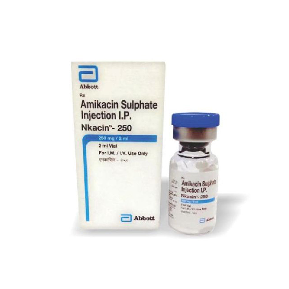 Rx Amikacin 1gm/4ml injection x 10 x 4ml vials