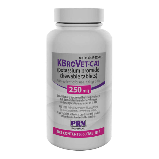 Rx K-BroVet-Ca1, 250mg x 60 Chew Tabs