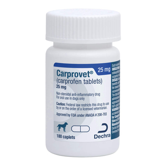 Rx Carprovet Caplets 25mg x 180 caplets
