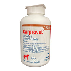 Rx Carprovet Chewable Tablets 100mg x 180 tablets