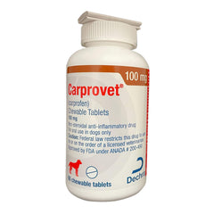 Rx Carprovet Chewable Tablets 100mg x 60 tablets