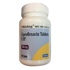 Ciprofloxacino 250 mg x 100 comprimidos (con receta médica)