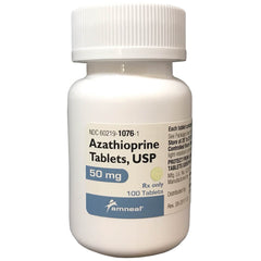 Rx Azathioprine 50mg x 100 tablets