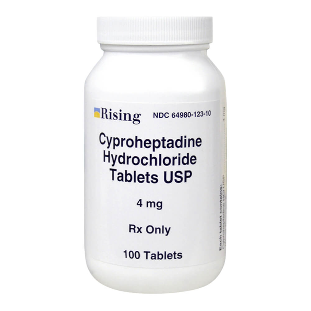 Rx Cyproheptadine 4mg x 100 tablets