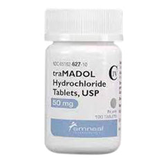 Tramadol HCL 50 mg, 100 comprimidos (Rx)