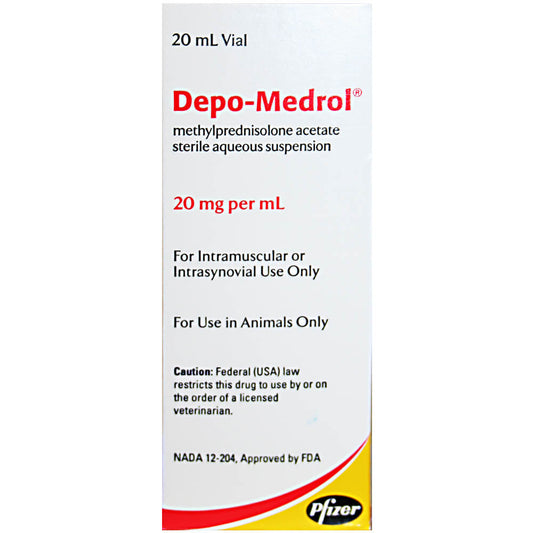 Rx Depo-Medrol 20 mg/ml injection x 20 ml bottle