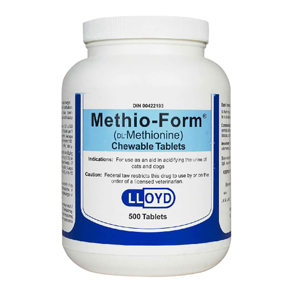 Rx Methio-Form Chewable Tablets 500g 500ct