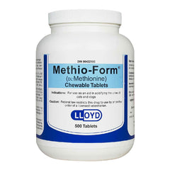 Rx Methio-Form Chewable Tablets 500g 500ct