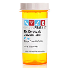 Rx Deracoxib Chewable Tablets 75mg, Single Tablet