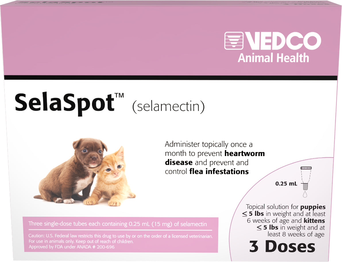 Rx SelaSpot Puppy/Kitten, 3 pk, up to 5 pounds