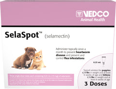 Rx SelaSpot Puppy/Kitten, 3 pk, up to 5 pounds