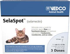 Rx SelaSpot Cat, 3 pk, 5.1-15 pounds