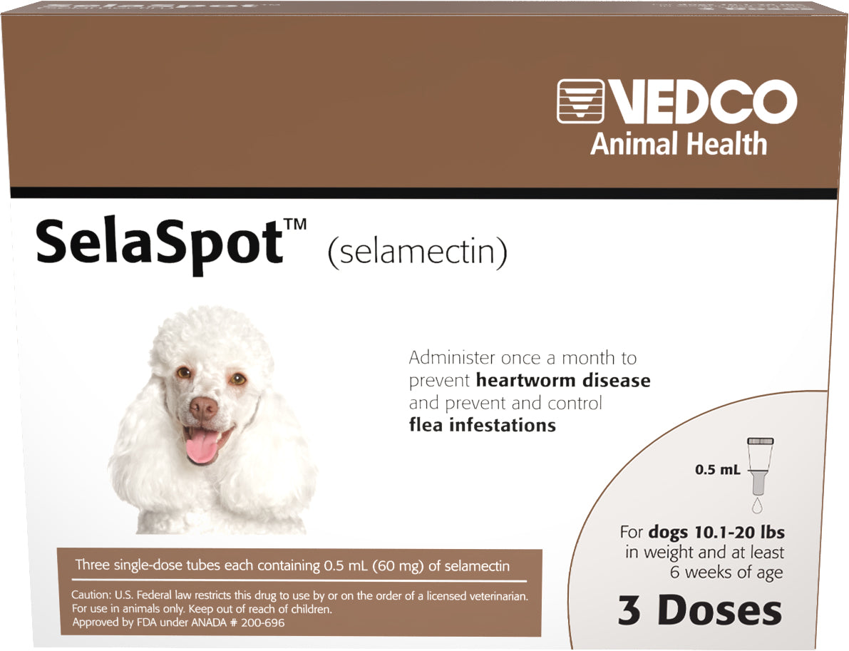 Rx SelaSpot Dog, 3 pk, 10.1-20 pounds