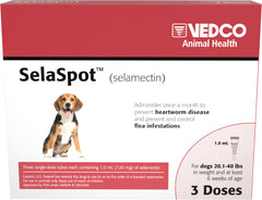 Rx SelaSpot Dog, 3 pk, 20.1 - 40 pounds