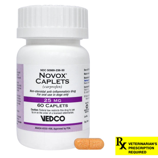 Rx Novox 25 mg x 60 caplets