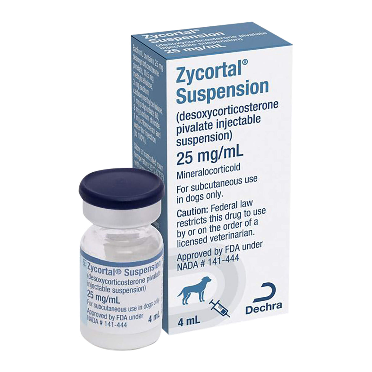 Rx Zycortal 25mg/ml suspension x 4ml bottle