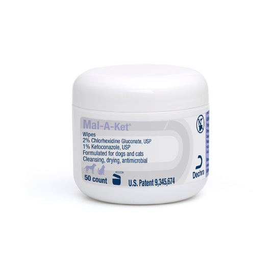 Mal-A-Ket Wipes for Dogs and Cats  50 ct