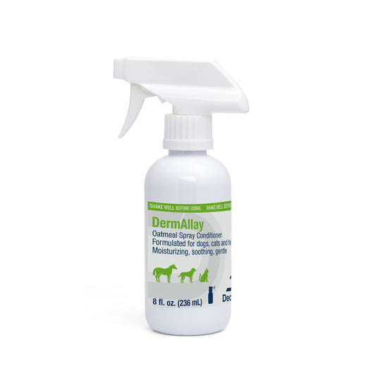 Dermallay Oatmeal Spray Conditoner for Dogs, Cats, & Horses, 8 oz